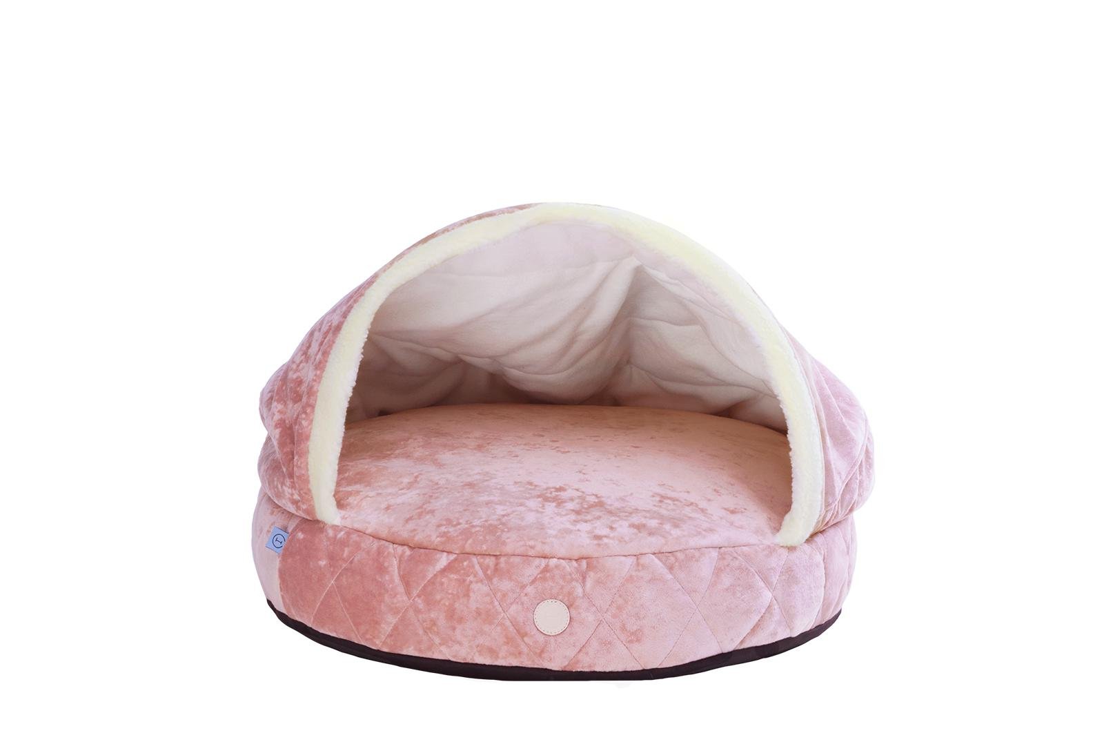 Лежак-норка Harley and Cho Cover Plush Pudra L 90 см (3102947)