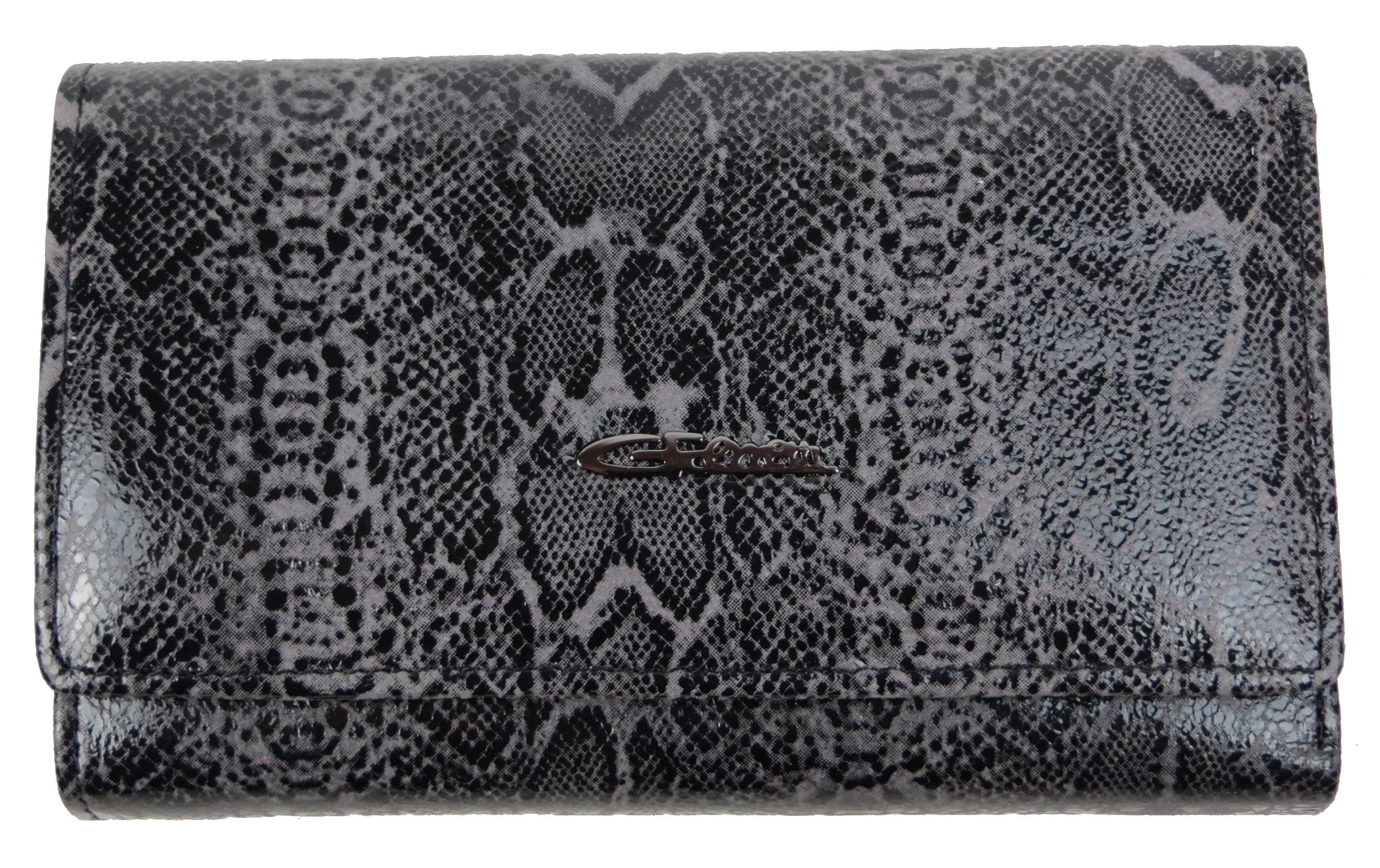 Гаманець жіночий Giorgio Ferretti шкіряний Чорний (GF018CA140B)
