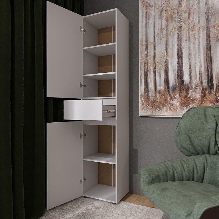 Вітальня Еверест Лайт-1 Білий (161399) - фото 6 Вітальня Еверест Лайт-1 Білий (161399) - фото 6