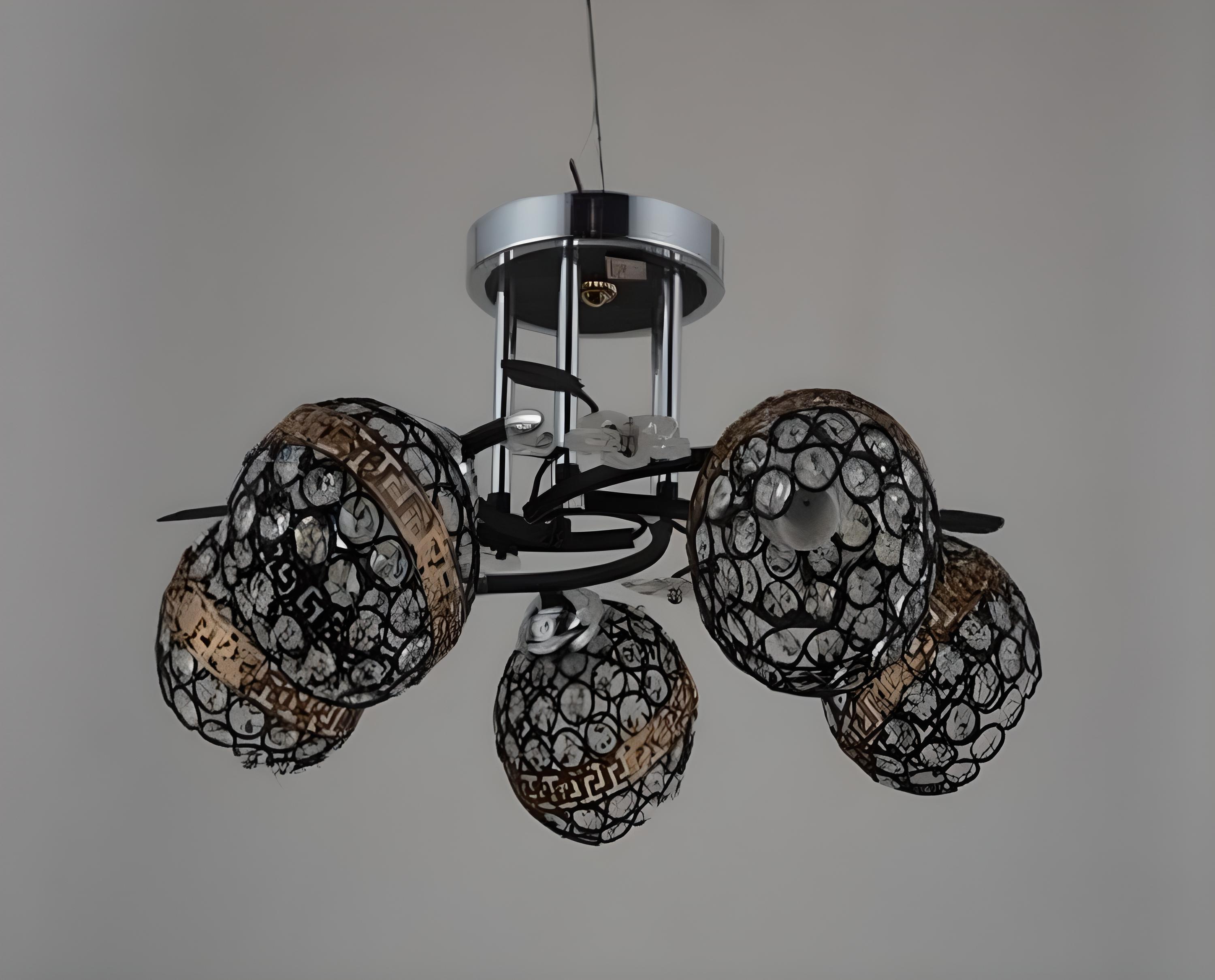 Люстра стельова Sirius T 2060-5 на 5 плафонів