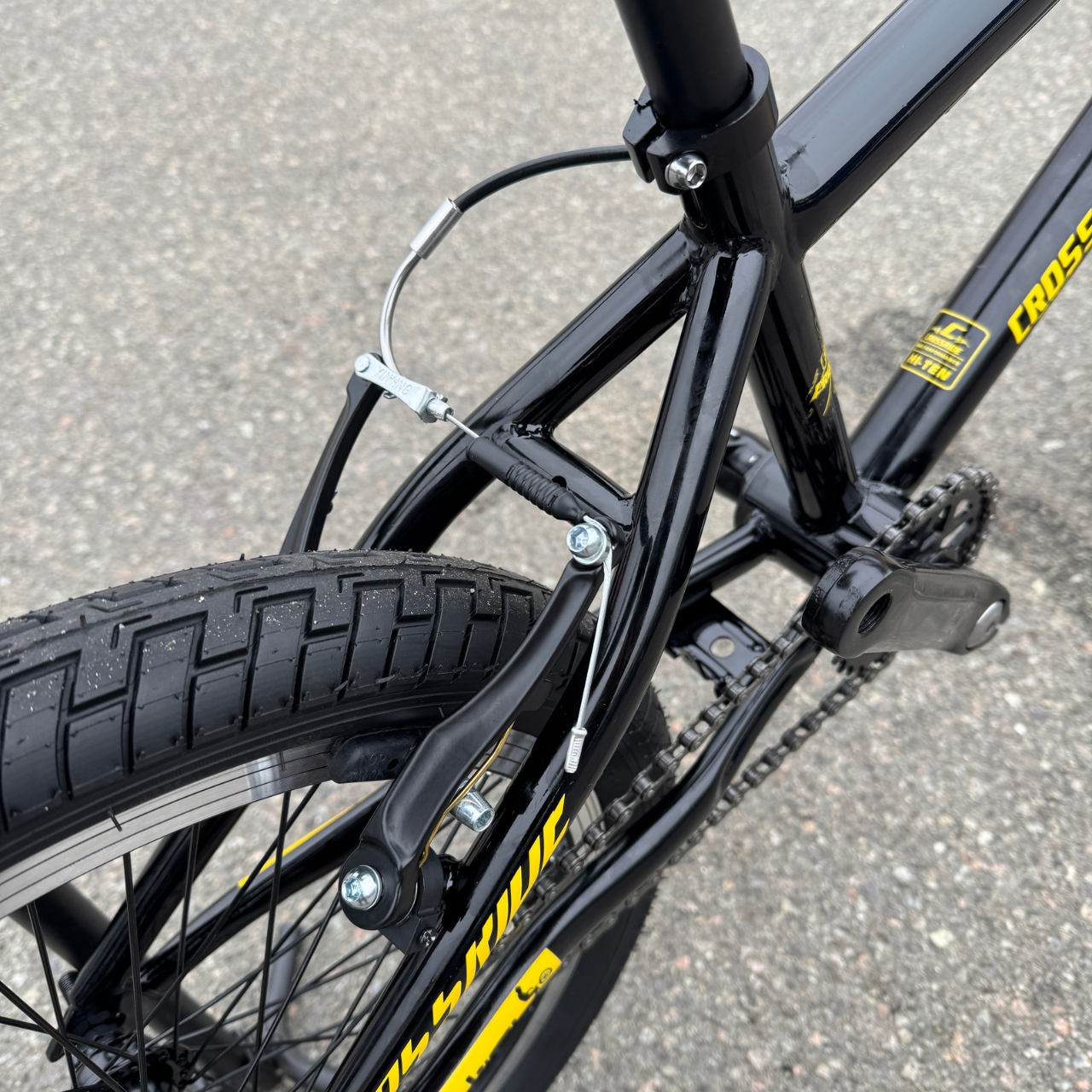 ᐉ Велосипед CROSSRIDE 20 BMX-FRS ST PHANTOM Желтый • Купить в