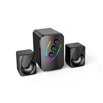 Акустическая система Havit HV-SF140BT 2.1 11W USB Black (28305) - фото 2