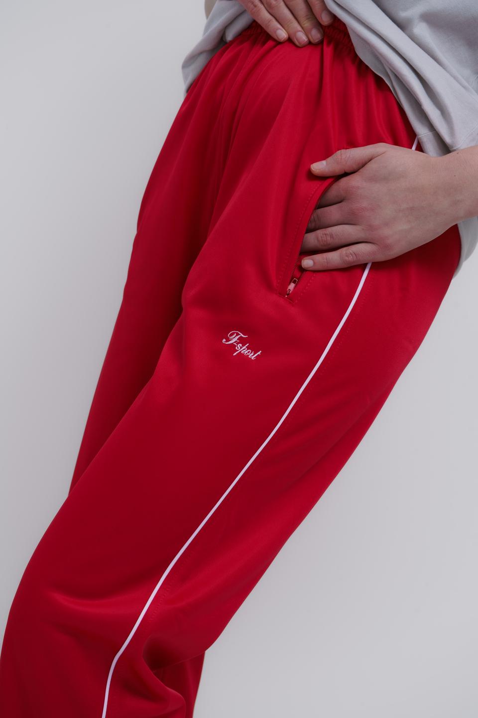 Спортивні штани жіночі UT BR301 р. 50 Червоний (24468884) - фото 4 Спортивні штани жіночі UT BR301 р. 50 Червоний (24468884) - фото 4