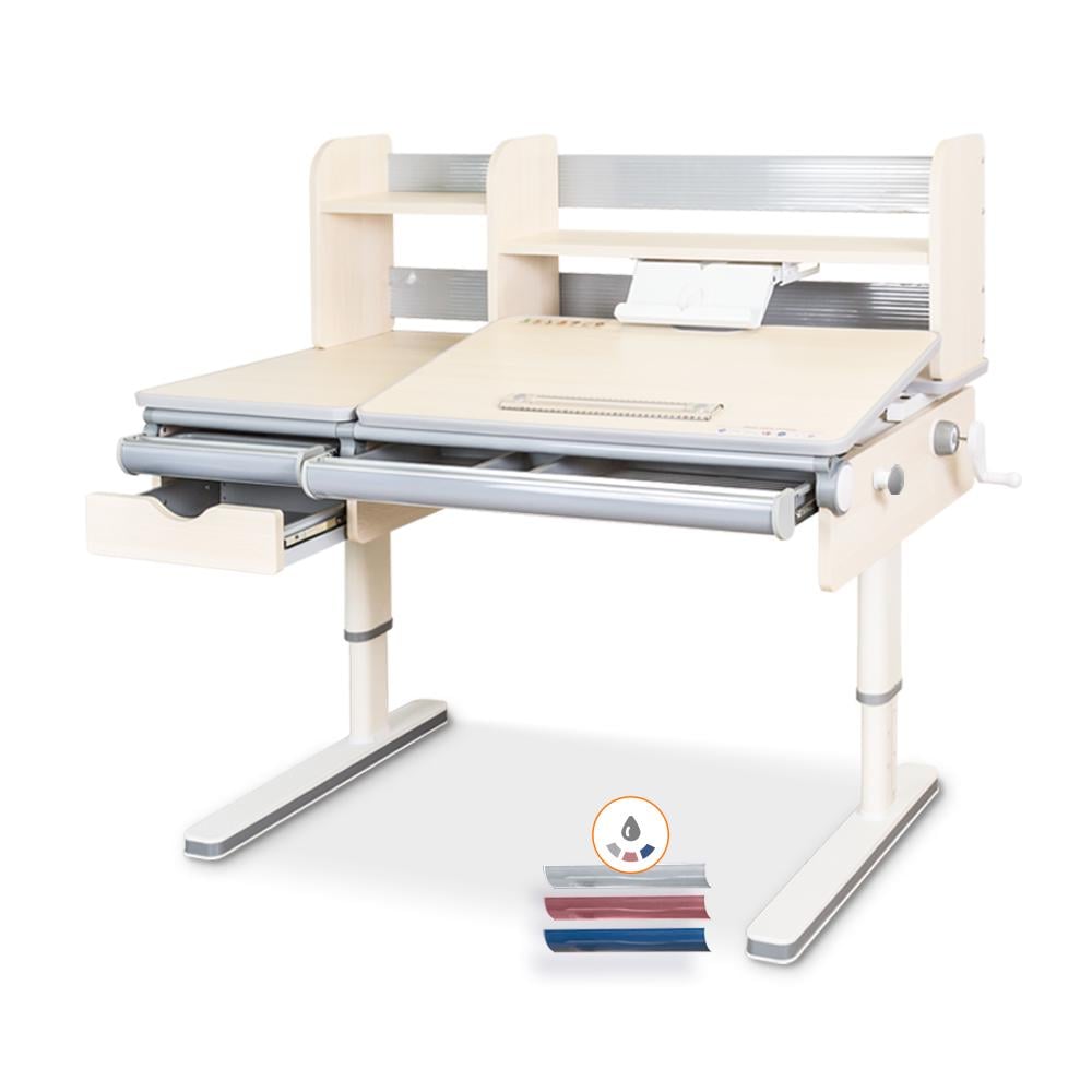 Шкільна ергономічна дитяча парта трансформер Mealux Montreal Multicolor з полицею Береза (BD-670 TG/MC з полицею) Шкільна ергономічна дитяча парта трансформер Mealux Montreal Multicolor з полицею Береза (BD-670 TG/MC з полицею)