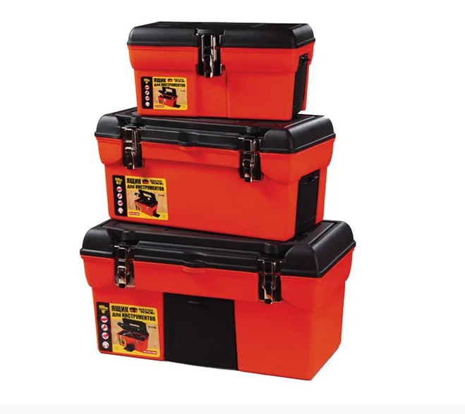 Набор ящиков для инструмента MasterTool 13" 16,5" 19" 3 шт. с металлическими замками (79-2002) Набор ящиков для инструмента MasterTool 13" 16,5" 19" 3 шт. с металлическими замками (79-2002)
