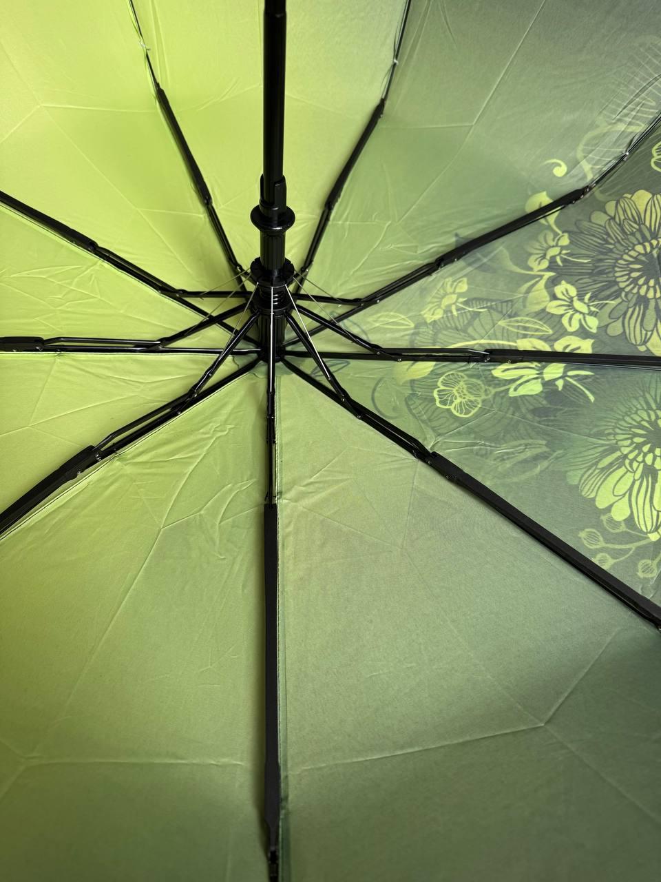 Парасолька жіноча напівавтомат Срібний Дощ 9 спиць (6025) - фото 5