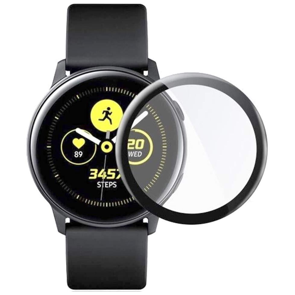 Плівка полімерна 3D full glue для Samsung Galaxy Watch Active 2 44 мм Чорний (00000035524_1)