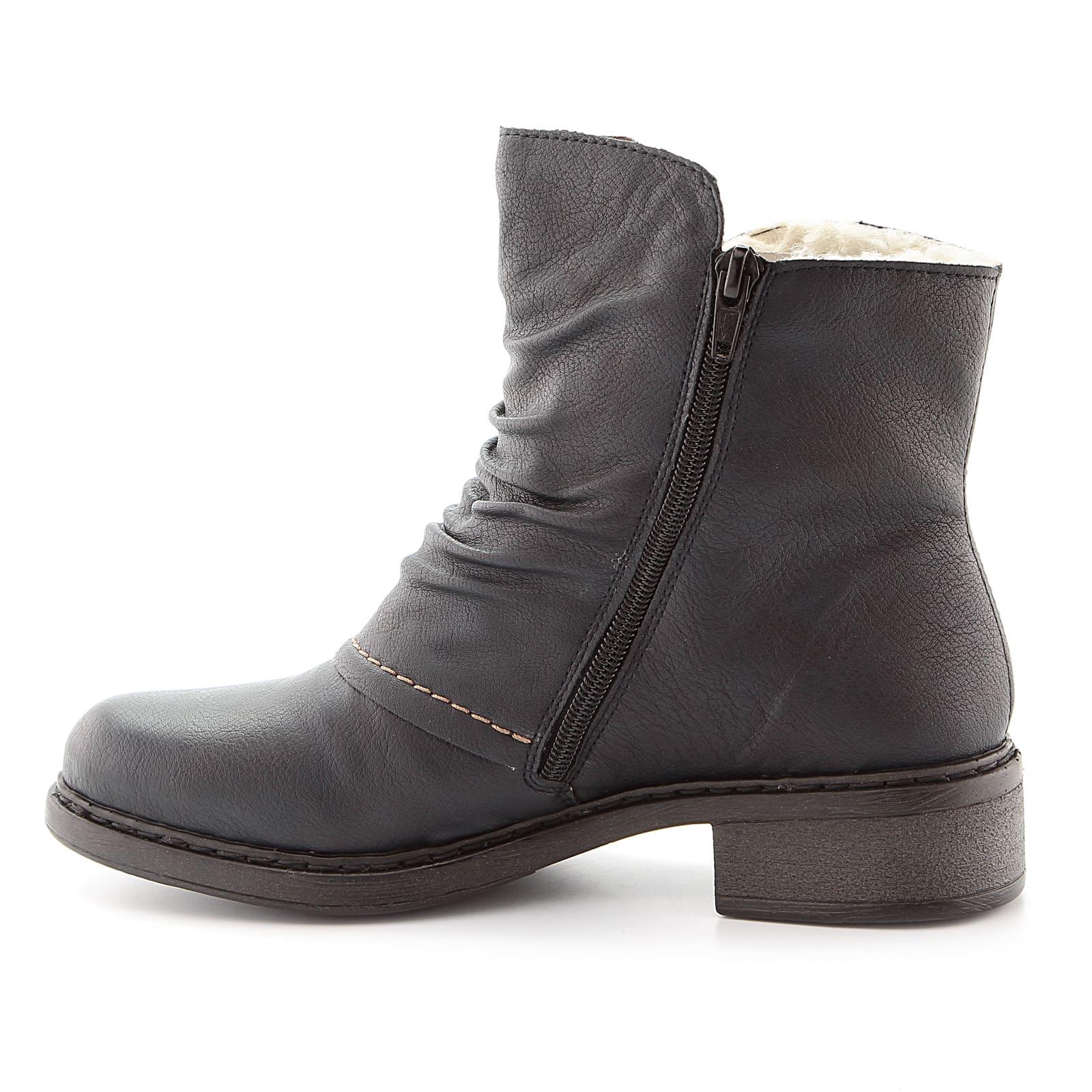 Ботинки женские утепленные RIEKER р. 41 Синий (91634025) - фото 2