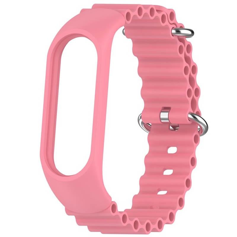 Ремешок Epik Ocean Band для Xiaomi Mi Band 7/6/5/4/3 Pink (00000064769_7) - фото 2