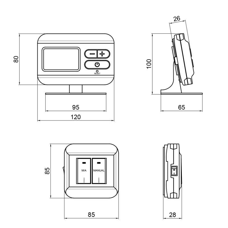 Термостат добовий Thermo Alliance ТА-2302 радіокерований - фото 2