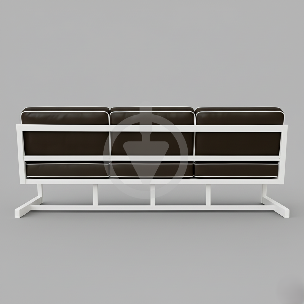 Диван металлический AVVS tech Атлас уличный лофт экокожа с подлокотниками 246 см Коричневый/Белый (30222844) - фото 3 Диван металлический AVVS tech Атлас уличный лофт экокожа с подлокотниками 246 см Коричневый/Белый (30222844) - фото 3