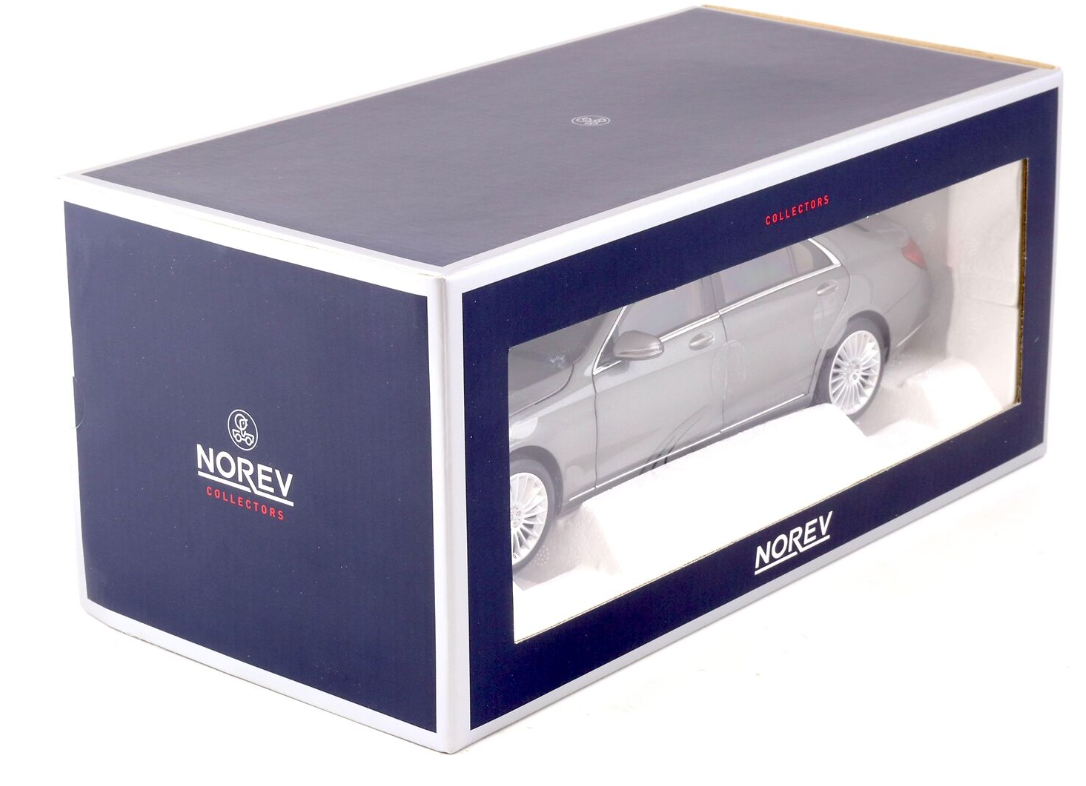 Модель автомобіля Norev 1:18 Mercedes-Benz S-Class W222 Silver/Grey Metallic (183481) - фото 3 Модель автомобіля Norev 1:18 Mercedes-Benz S-Class W222 Silver/Grey Metallic (183481) - фото 3