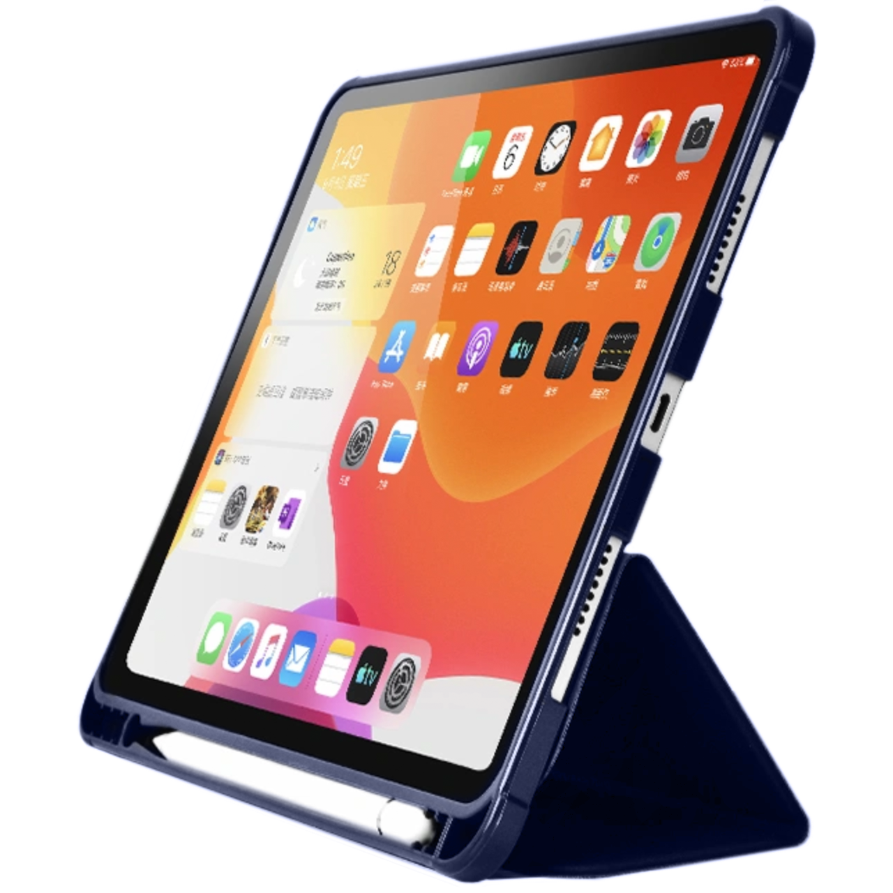 Чехол-книжка WIWU Classic II Case For iPad Air 4th-5th 10,9/iPad Pro 11 Dark Blue - фото 2 Чехол-книжка WIWU Classic II Case For iPad Air 4th-5th 10,9/iPad Pro 11 Dark Blue - фото 2