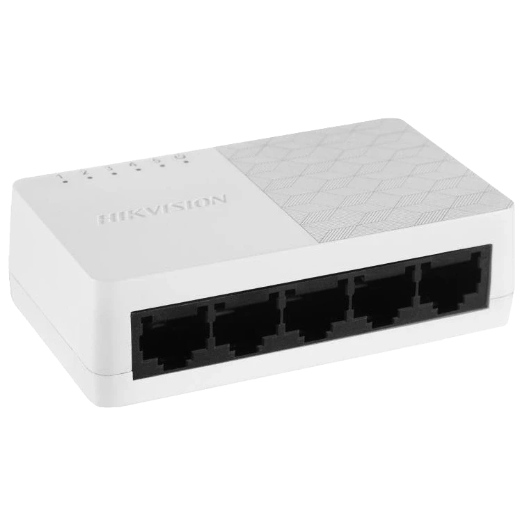 Комутатор 5 портів некерований Hikvision DS-3E0105D-O (2863456217)