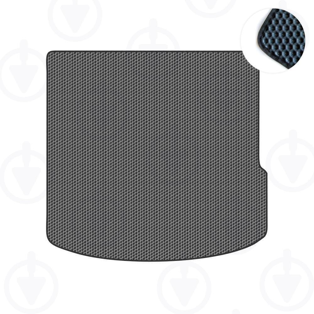 Коврик в багажник Star-Tex для Acura MDX III 2013-2020 г. большой 3-й ряд сложен EVA/Сота большая Серый/Черный (15207-03-22-41)