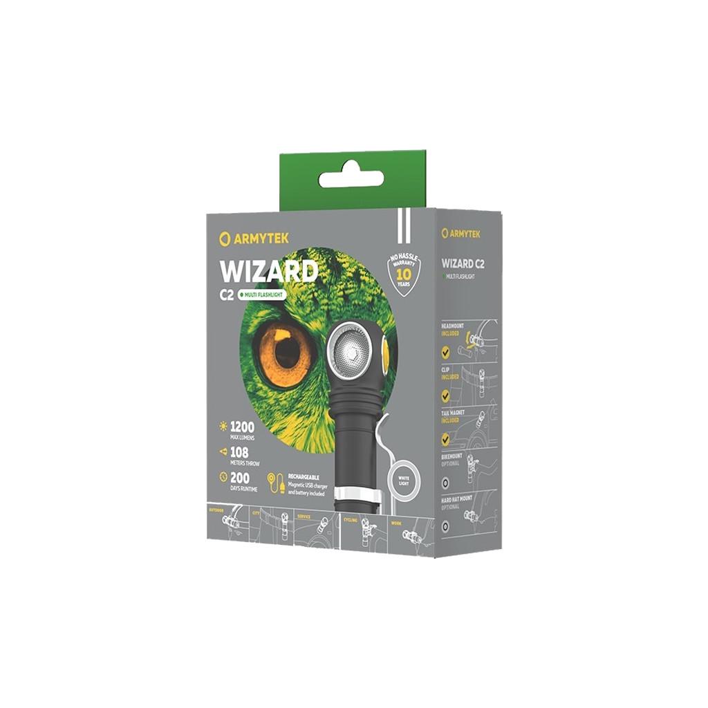 Фонарь Armytek Wizard C2 Marnet USB Warm (F08901W) - фото 3