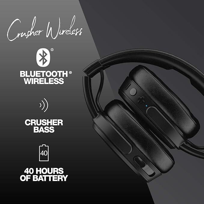 Навушники бездротові Bluetooth Skullcandy Crusher із сенсорними басами - фото 5 Навушники бездротові Bluetooth Skullcandy Crusher із сенсорними басами - фото 5