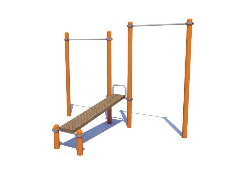 Скамья для преса с турниками SiverSport SW-11.19