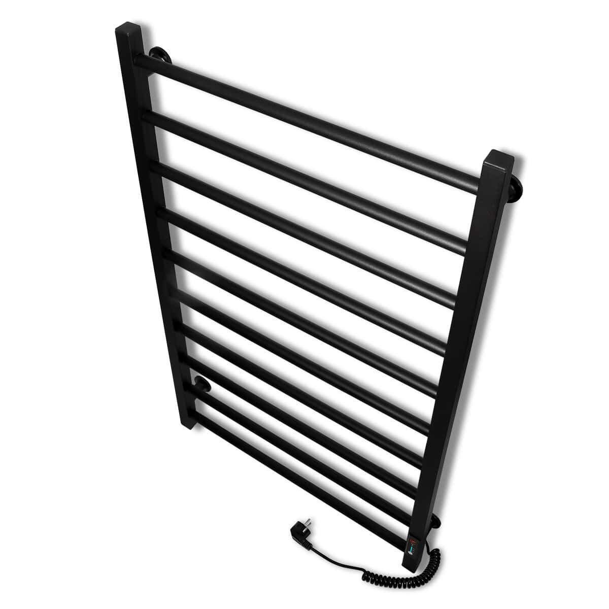 Полотенцесушитель электрический ERAFLYME 10 R правый 500x900 см Черный - фото 5 Полотенцесушитель электрический ERAFLYME 10 R правый 500x900 см Черный - фото 5