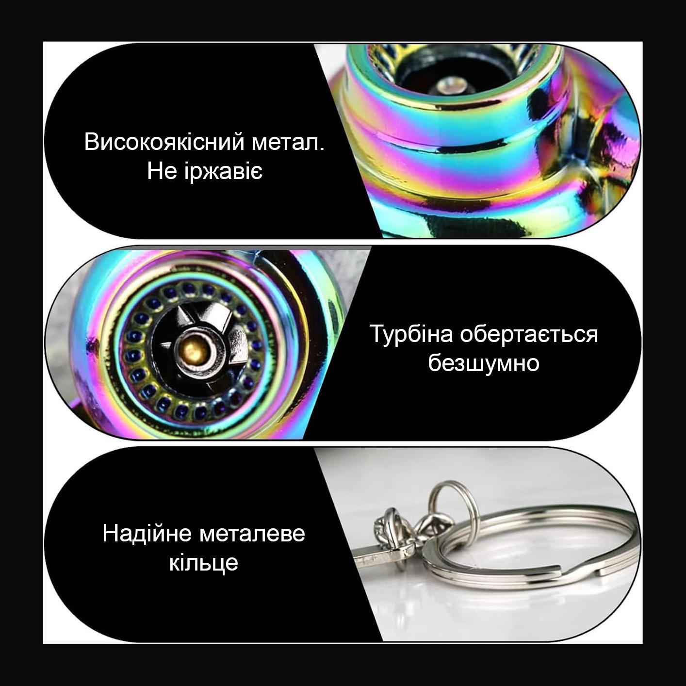 Брелок для ключей Автомобильная турбина металлический Перламутровый (99_14_0_2С) - фото 5 Брелок для ключей Автомобильная турбина металлический Перламутровый (99_14_0_2С) - фото 5