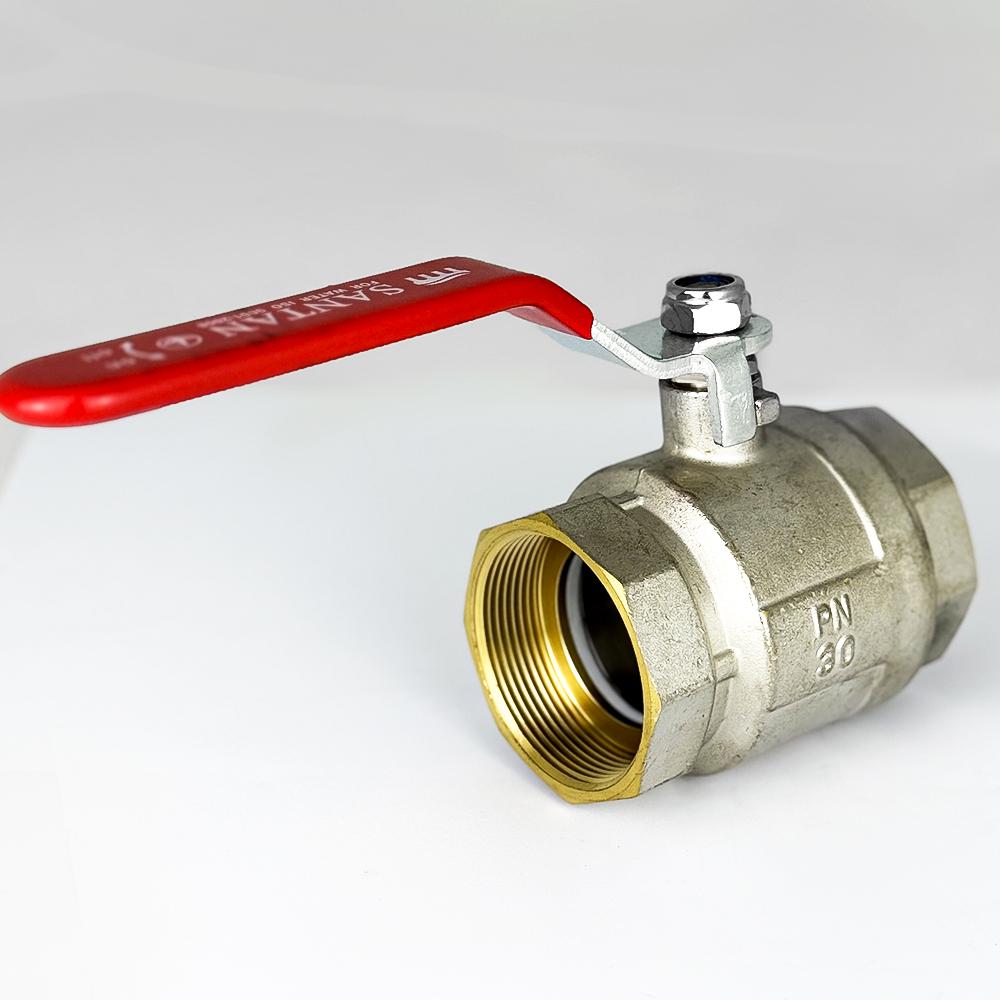 Кран шаровой для воды SANTAN 600 2" внутренний-внутренний Красный (58298) - фото 4 Кран шаровой для воды SANTAN 600 2" внутренний-внутренний Красный (58298) - фото 4