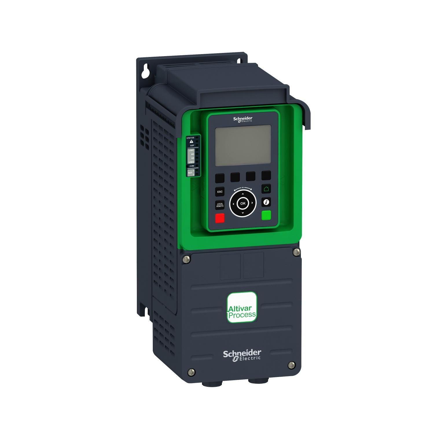 Преобразователь частоты Schneider Electric ATV930 3Ф 7,2A 3 кВт 380 В с ЭМС-фильтром (ATV930U30N4)