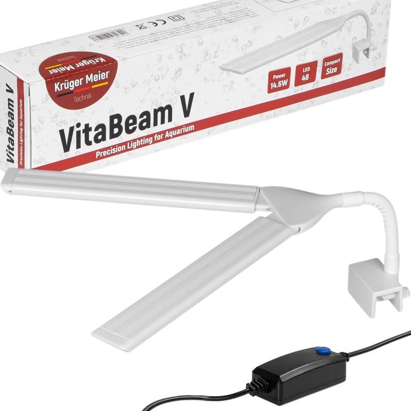Светильник LED Kruger Meier VitaBeam V 14,6W для аквариумов 20-60 л и растений (KM-VITABEAM-V) Светильник LED Kruger Meier VitaBeam V 14,6W для аквариумов 20-60 л и растений (KM-VITABEAM-V)