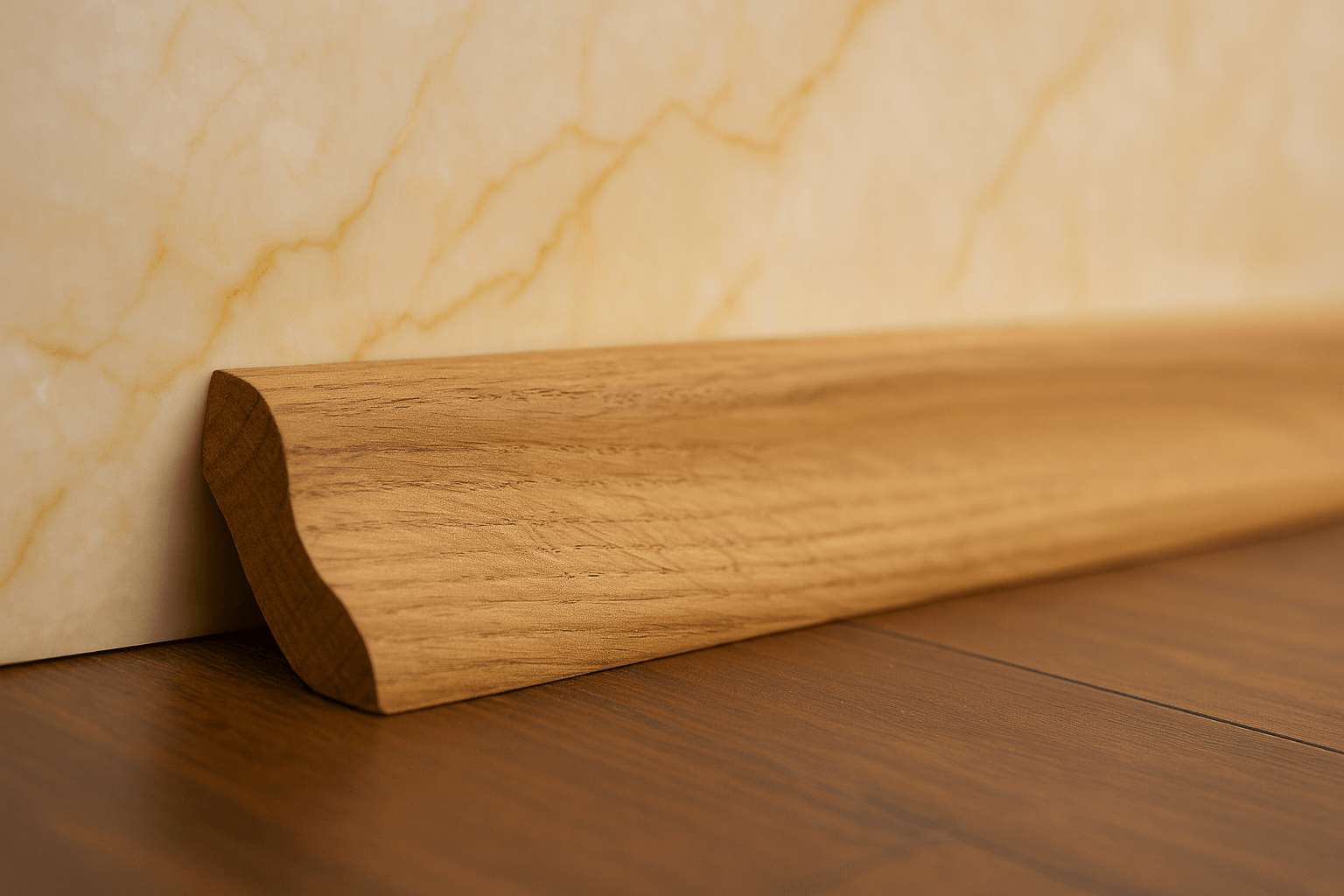 Плінтус дерев'яний Woodprofile Човник-міні дубовий з масиву дерева 24х24 мм (29424420) - фото 2 Плінтус дерев'яний Woodprofile Човник-міні дубовий з масиву дерева 24х24 мм (29424420) - фото 2