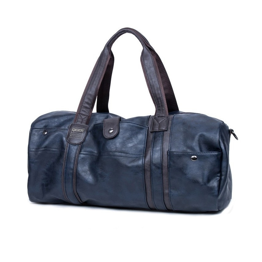 Сумка мужская городская из PU кожи Синяя (IBM026Z) Сумка мужская городская из PU кожи Синяя (IBM026Z)