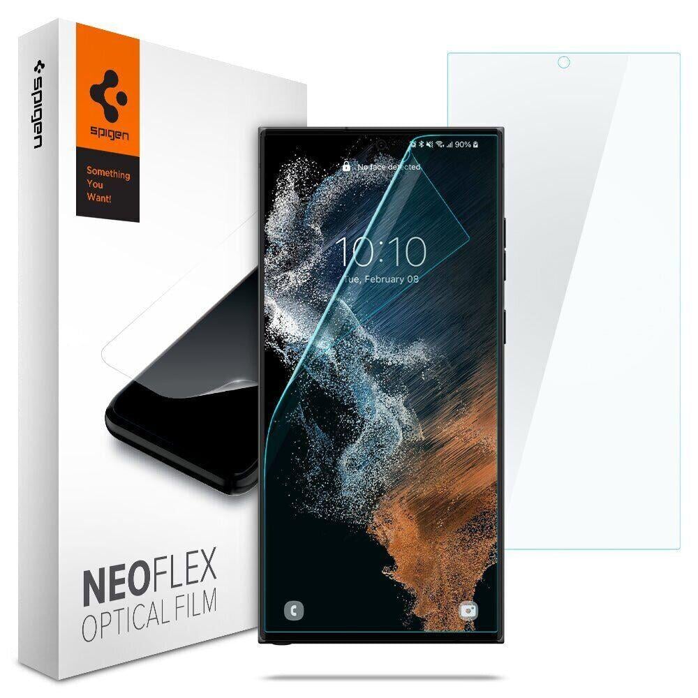 Пленка защитная Spigen Screen Protector FlexiD Solid для Samsung Galaxy S22 Ultra S908 AFL04143