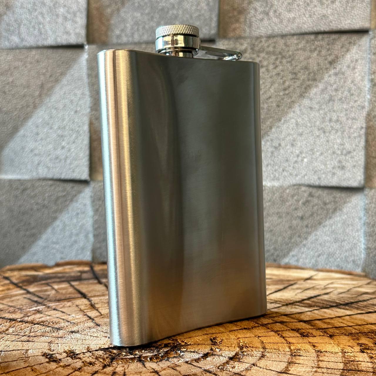 Фляга подарункова нержавіюча під гравіювання (61038) - фото 4 Фляга подарункова нержавіюча під гравіювання (61038) - фото 4