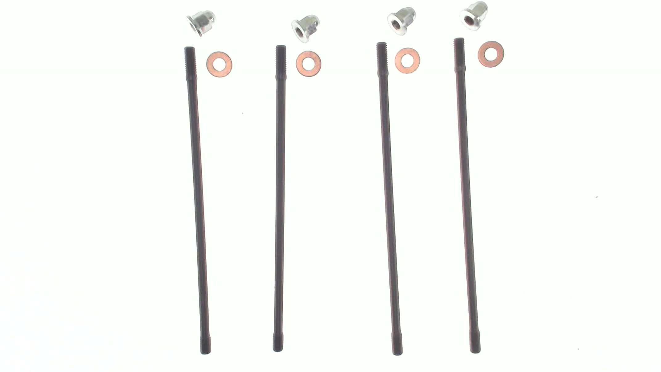 Шпильки цилиндра 4 шт. 4T CB125/150 и гайки KOMATCU mod A (G-2850)