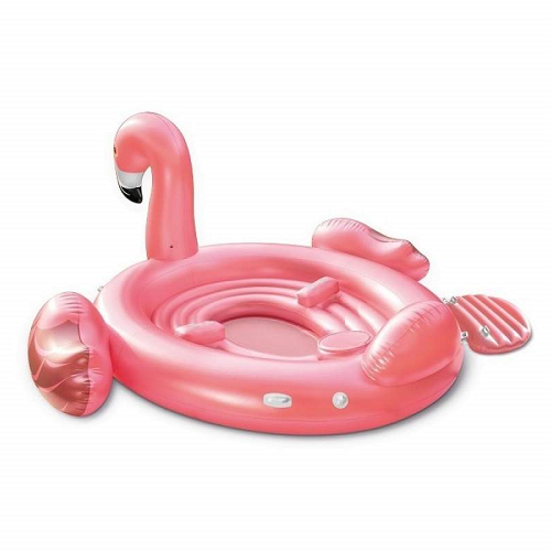 Плот Intex 57267 NP Фламинго 422x373x185 см