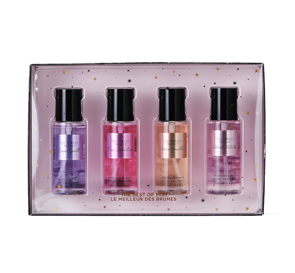 Набір міні спреїв для тіла Victoria's Secret Mini Mist Discovery Gift Set