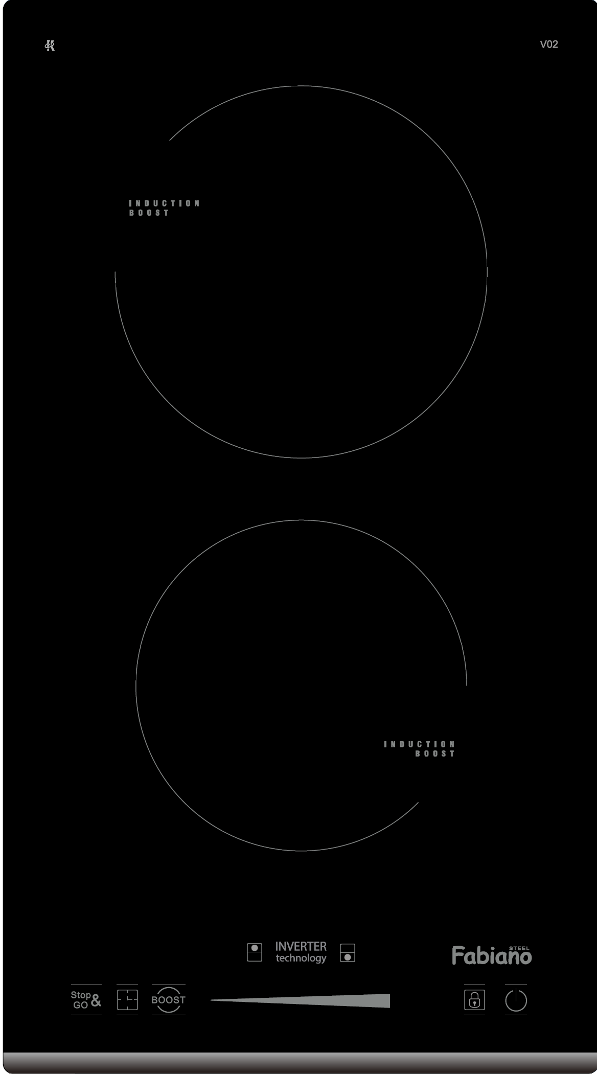 Индукционная панель SIH 322 INV Black (8122.416.1903)