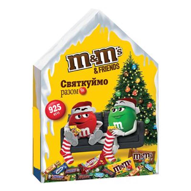 Новогодний шоколадный подарок M&M's Димик 925 г (23120715)