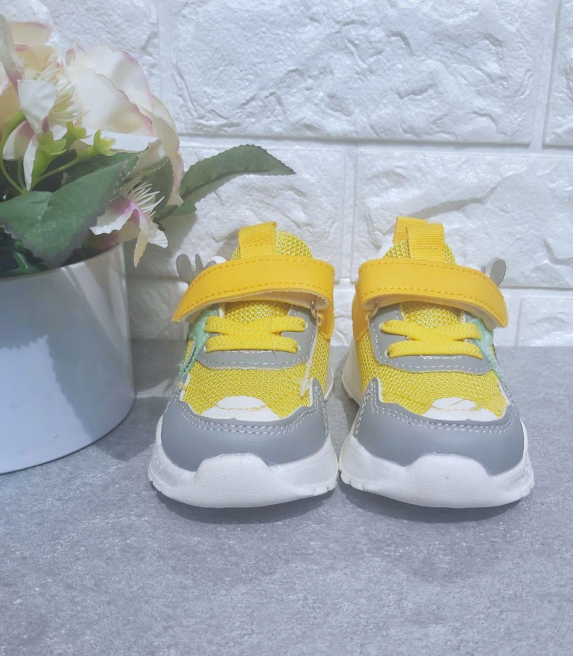Кросівки для хлопчика 999 р. 22 14 см Сіро-жовтий (999) - фото 2 Кросівки для хлопчика 999 р. 22 14 см Сіро-жовтий (999) - фото 2