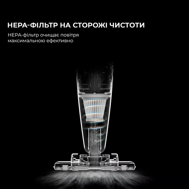 Пилосос вертикальний Deerma Cord Hand Stick Vacuum Cleaner DX118C White - фото 10 Пилосос вертикальний Deerma Cord Hand Stick Vacuum Cleaner DX118C White - фото 10