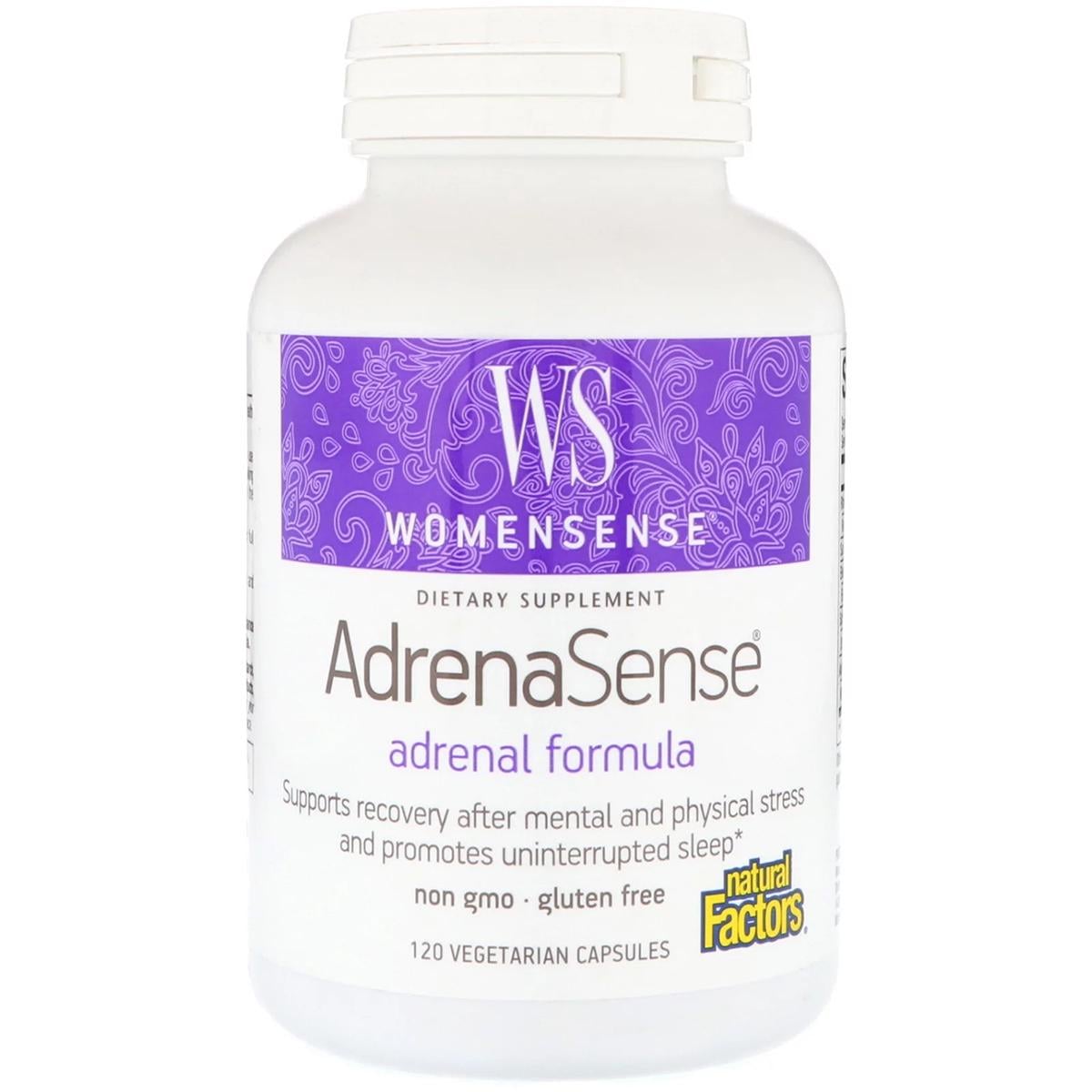 Комплекс для поддержки надпочечников Natural Factors WomenSense AdrenaSense 120 капсул (NFS04942)