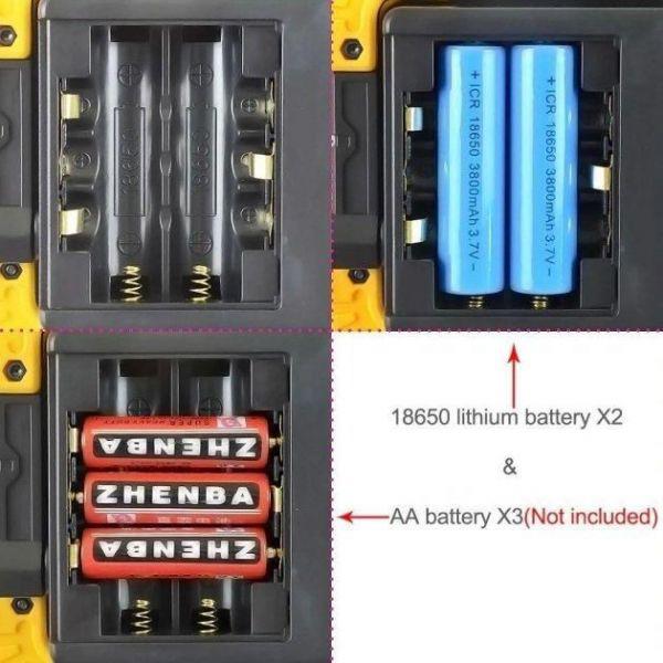 Ліхтар прожектор COBREQ L811-20W-COB-1W світлодіодний з функцією Power Bank USB (94669) - фото 6 Ліхтар прожектор COBREQ L811-20W-COB-1W світлодіодний з функцією Power Bank USB (94669) - фото 6