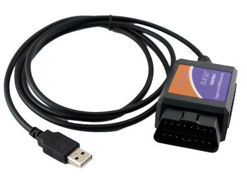 Діагностичний сканер автомобілів USB ELM327 EOBD-II OBD2 V1.5