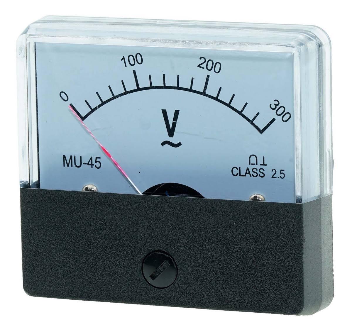 Вольтметр генератора 5 кВт-8 кВт 300V MU-45 - фото 2