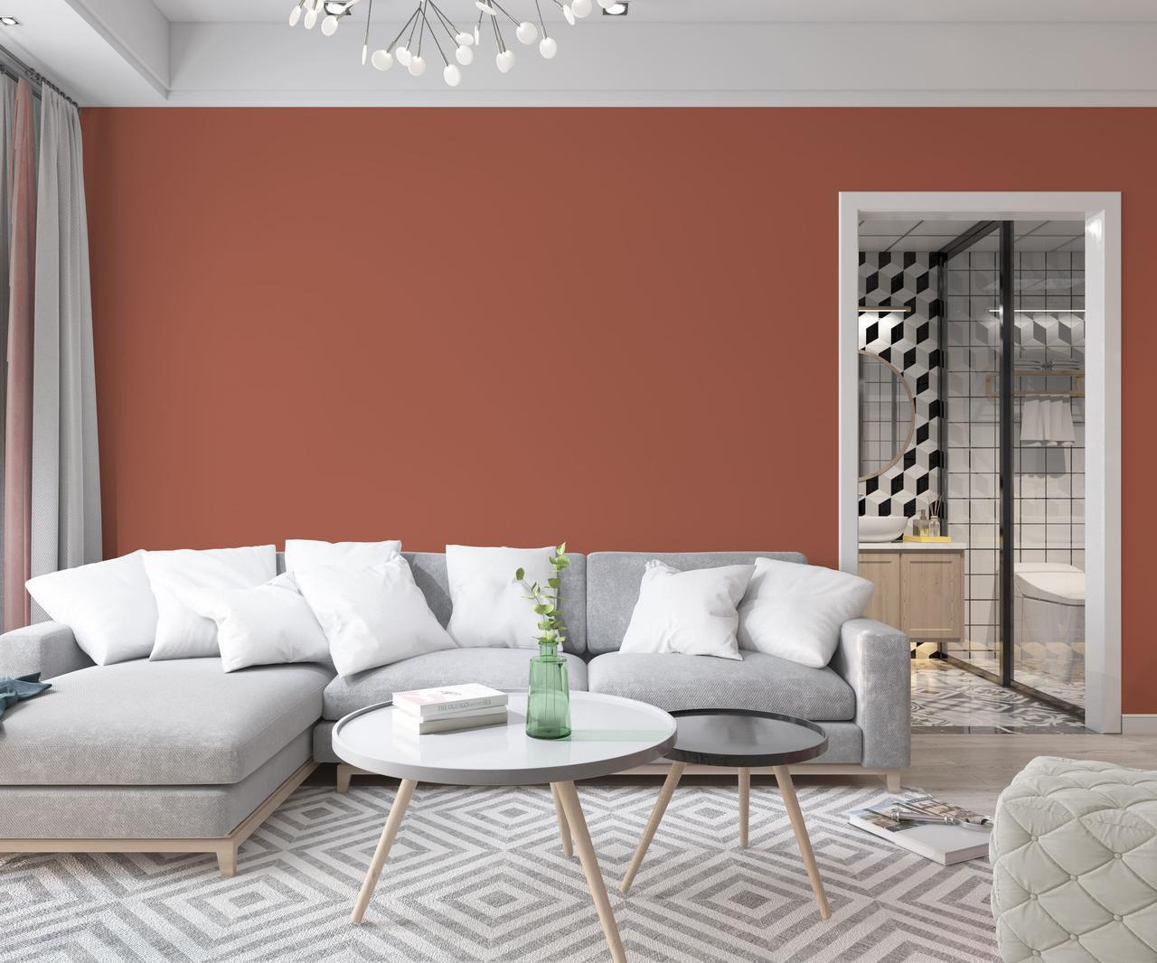 Фарба інтер'єрна латексна Skyline 3 л 3040-Y70R Глина (2487185985) - фото 3