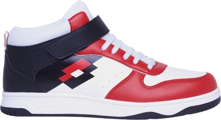 Кроссовки детские Lotto ROCKET 1 AMF MID JR S 219420/5W6 р. EU-38 Красный/Белый/Черный