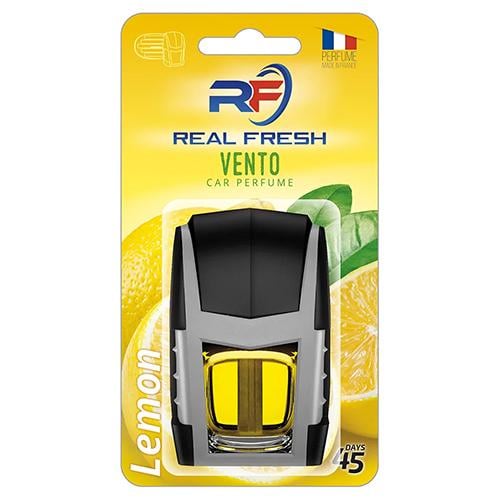 Освіжувач повітря REAL FRESH VENTO Lemon рідкий 8 мл