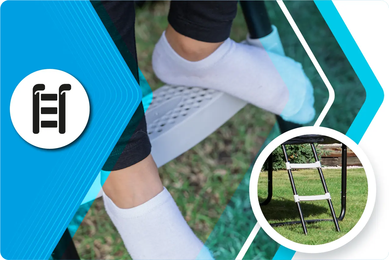 Батут Thunder INSIDE ELITE с внутренней сеткой 8 футов 244 см Черный (443095) - фото 7 Батут Thunder INSIDE ELITE с внутренней сеткой 8 футов 244 см Черный (443095) - фото 7