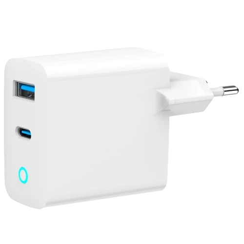 Зарядное устройство для Gembird 65W порты USB-A и USB-C Белый (30106259)