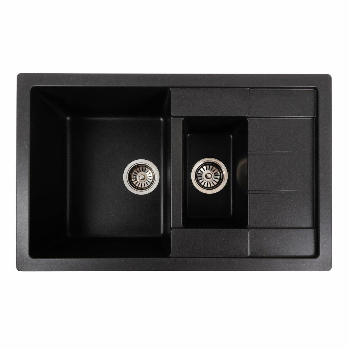 Мийка для кухні гранітна Platinum 7850W TOSKANA матова прямокутна Моріон (PLTM-SP000040860)