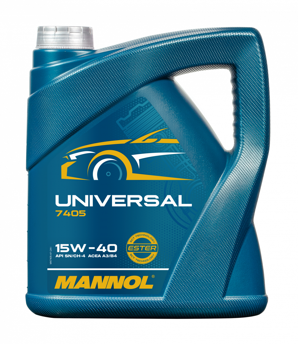 Моторное масло Mannol 7405 Universal 15W-40 5 л (MN7405-5)