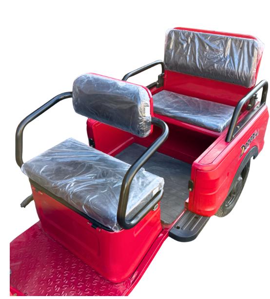 Электротрицикл DOZER Model 6 Красный - фото 7